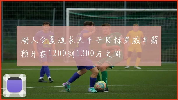 湖人今夏追求大个子目标罗威年薪预计在1200到1300万之间